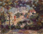 Pierre-Auguste Renoir Landschaft mit Ansicht von Sacre-Coeur Spain oil painting artist